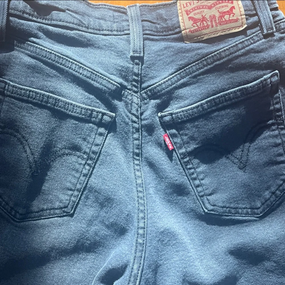 Levi’s Ribcage Straight Ankle Jeans - Women’s 27x27 - Black - ankle cut - Picture 8 of 8